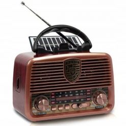 Radioodtwarzacz Lamex Radio przenośne RX-BT11110S z panelem solarnym FM Bluetooth USB SD. Radia Lamex. Za 107.00 zł.