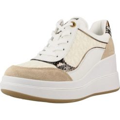 Buty MICHAEL KORS 43T6EMFS1B Biały. Białe obuwie trekkingowe damskie MICHAEL KORS ACCESS, ze skóry, bez zapięcia. Za 705.99 zł.