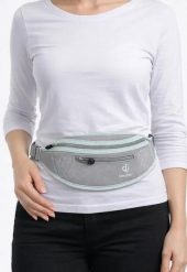 Nerka saszetka na dokumenty pieniądze Deuter Neo Belt. Niebieskie saszetki i nerki męskie Deuter, bez wzorów, z neoprenu. Za 109.73 zł.