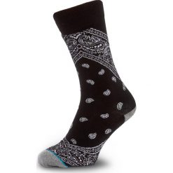 Skarpety Wysokie Unisex STANCE - Barrio M200B14BAR Black. Czarne skarpetki damskie Stance, bez wzorów, z bawełny. W wyprzedaży za 29.00 zł.