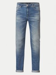 Petrol Industries Jeansy M-1040-DNM002 Niebieski Slim Fit. Niebieskie jeansy męskie Petrol Industries, z bawełny. Za 159.99 zł.