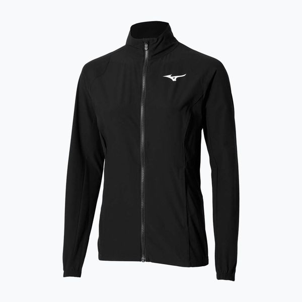 Bluza tenisowa damska Mizuno Frontier Shadow W. Czarne bluzy damskie Mizuno, s, bez wzorów, z elastanu, eleganckie, bez ramiączek, bez kaptura. Za 229.99 zł.