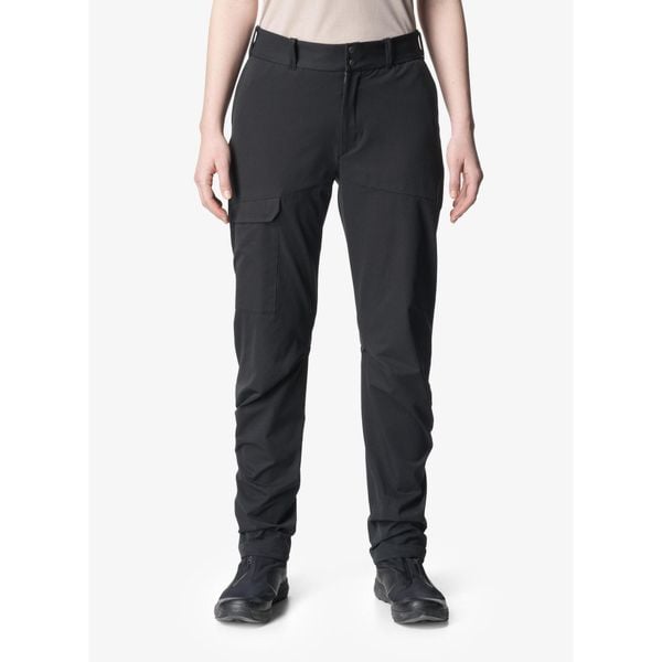 Spodnie turystyczne damskie Houdini Go Pants. Czarne spodnie sportowe damskie Houdini, na lato, bez wzorów, sportowe, trekkingowe. Za 508.99 zł.