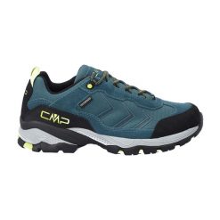 Buty trekkingowe męskie CMP Melnick Low. Niebieskie buty zimowe męskie CMP, bez wzorów, bez obcasa, bez zapięcia. Za 319.99 zł.