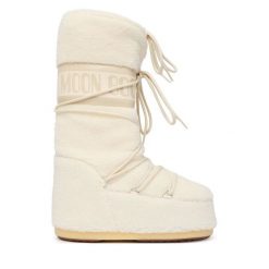 Śniegowce Moon Boot. Białe śniegowce damskie Moon Boot, bez zapięcia. Za 1,359.00 zł.