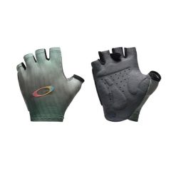 Rękawiczki rowerowe Oakley Q36.5 CLIMA FOS901962-7EY. Zielone rękawiczki męskie Oakley, bez wzorów, z materiału. Za 230.21 zł.