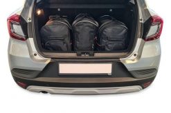 Torby Do Bagażnika Renault Captur 2019+ 3Szt Kjust. Czarne torby podróżne damskie KJUST, bez wzorów, z kauczuku. Za 944.00 zł.