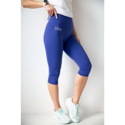 Legginsy 3/4 do biegania damskie 2skin Capris. Niebieskie legginsy damskie 2SkIN, m, bez wzorów, z nylonu, do biegania. Za 169.00 zł.