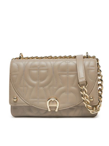 Aigner Torebka 135315 Szary. Szare torebki do ręki damskie Aigner, bez wzorów, ze skóry, bez dodatków. Za 1,459.00 zł.