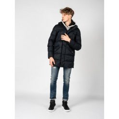 Parka turystyczna męska Levico. Czarne parki męskie Geox, l, bez wzorów, z poliesteru, bez kołnierzyka, z kapturem. Za 859.00 zł.