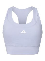 Adidas Biustonosz sportowy Run Pocket JI5991 Fioletowy Slim Fit. Fioletowe bielizna sportowa damska Adidas, bez wzorów, z syntetyku. Za 199.99 zł.