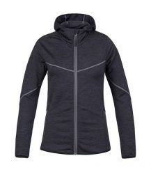 Damska bluza dresowa z kapturem Hannah Dagnys. Czarne bluzy damskie Hannah, s, bez wzorów, z dresówki, sportowe, bez ramiączek, z kapturem. Za 358.90 zł.