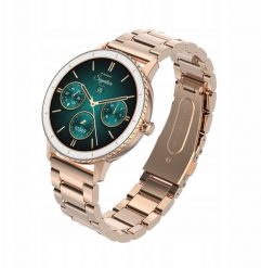 Smartwatch Garett Grace Różowe złoto. Czerwone zegarki smartwatch GARETT, bez wzorów. Za 499.00 zł.