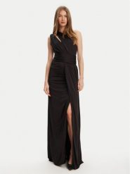 Marciano Guess Sukienka wieczorowa 5YGK05 6334A Czarny Regular Fit. Czarne sukienki damskie Marciano Guess, z aplikacjami, z wiskozy, wizytowe, bez kołnierzyka, bez ramiączek. Za 1,139.00 zł.