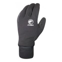 Rękawiczki sportowe unisex Chiba Ice II. Czarne rękawiczki męskie Chiba, bez wzorów. W wyprzedaży za 209.00 zł.