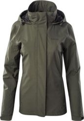 HiTech Damska kurtka przejściowa Hi-Tec Lady Harriet jacket wiosenno-jesienna ciemnozielona rozmiar M. Zielone kurtki sportowe damskie HITECH, na jesień, m, bez wzorów, bez ramiączek, bez kaptura. Za 298.99 zł.