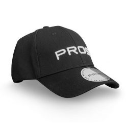 Czapka z daszkiem PROS. Czarne czapki damskie Pros, bez wzorów, sportowe. Za 119.00 zł.