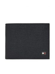 Tommy Hilfiger Portfel Th Flag Mini Cc Wallet AM0AM13708 Granatowy. Niebieskie portfele męskie Tommy Hilfiger, bez wzorów, ze skóry. Za 219.99 zł.
