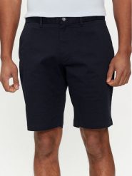 Tommy Hilfiger Szorty materiałowe Harlem MW0MW23568 Granatowy Regular Fit. Niebieskie szorty męskie Tommy Hilfiger, bez wzorów, z bawełny. Za 209.99 zł.