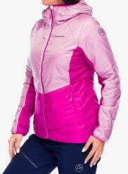 Kurtka ocieplana damska La Sportiva Mythic Primaloft Jkt. Czerwone kurtki sportowe damskie La Sportiva, s, bez wzorów, z materiału, bez ramiączek, bez kaptura, narciarskie, primaloft. Za 1,159.00 zł.