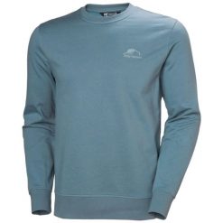Bluza Helly Hansen Nord Graphic Crew. Niebieskie bluzy męskie Helly Hansen, m, bez wzorów, bez ramiączek, bez kaptura. Za 319.50 zł.