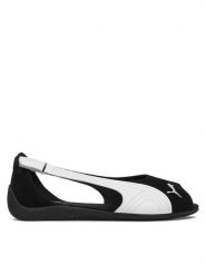 Puma Baleriny Speedcat Sandal 404839 01 Czarny. Czarne balerinki damskie Puma, bez wzorów, ze skóry, bez obcasa, bez zapięcia. Za 329.99 zł.
