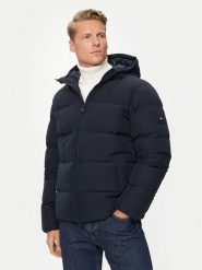Tommy Hilfiger Kurtka puchowa MW0MW36599 Granatowy Regular Fit. Niebieskie kurtki męskie Tommy Hilfiger, m, bez wzorów, z puchu, bez kaptura. Za 1,119.00 zł.
