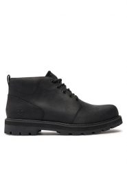 Timberland Trzewiki Britton Road Mid Chukka Wp TB0A69TWW021 Czarny. Czarne botki męskie Timberland, bez wzorów, z nubiku, bez obcasa, bez zapięcia. Za 679.99 zł.
