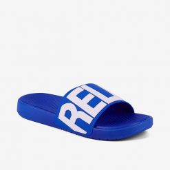 Klapki męskie Coqui Speedy. Niebieskie klapki męskie Coqui, bez wzorów, bez zapięcia. Za 125.99 zł.