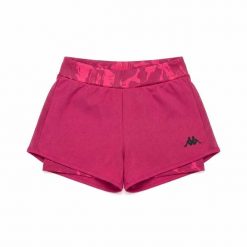 Szorty damskie Kappa Igbax Pro. Czerwone szorty damskie Kappa, bez wzorów, sportowe. Za 227.00 zł.