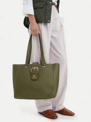 Beverly Hills Polo Club Torebka CEO-BHPC-C-005-10 Zielony. Zielone shopperki damskie Beverly Hills Polo Club, bez wzorów, ze skóry, bez dodatków. Za 229.99 zł.
