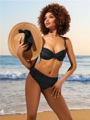 Góra od bikini - czarny. Czarne stroje kąpielowe damskie Sinsay, l, bez wzorów. Za 29.99 zł.