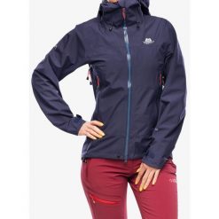 Kurtka GORE-TEX damska Mountain Equipment Rupal Jacket. Fioletowe kurtki sportowe damskie MOUNTAIN EQUIPMENT, bez wzorów, z gore-texu, bez ramiączek, bez kaptura, trekkingowe, gore-tex. Za 1,500.99 zł.