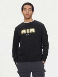 Nike Bluza HM0177 Czarny Regular Fit. Czarne bluzy męskie Nike, l, bez wzorów, z bawełny, bez ramiączek, bez kaptura. Za 289.99 zł.