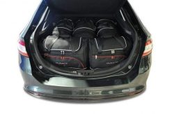 Torby Do Bagażnika Ford Mondeo Liftback 2014-2021 5Szt Kjust. Czarne torby podróżne damskie KJUST, bez wzorów, z kauczuku. Za 1,624.00 zł.
