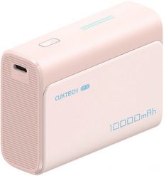 Cuktech CP13 30W 10000 mAh USB-C + USB-A różowy. Czerwone powerbanki . Za 79.90 zł.