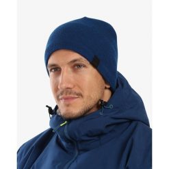 Czapka męska Kilpi DRACO-M. Niebieskie czapki męskie Kilpi, bez wzorów. Za 58.51 zł.
