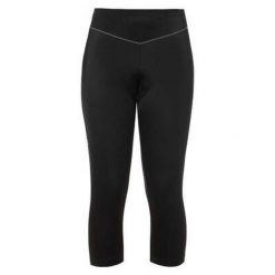 Legginsy kolarskie damskie Vaude Active 3/4. Czarne legginsy damskie Vaude, bez wzorów, z elastanu. Za 239.95 zł.