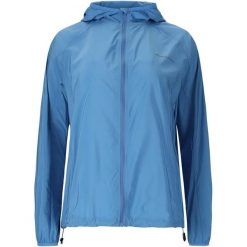 Damska kurtka wodoodporna Endurance Siony. Niebieskie kurtki sportowe damskie Endurance, bez wzorów, bez ramiączek, bez kaptura, do biegania. Za 288.50 zł.