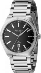 Zegarek męski Strand S754GDCBSC srebrny. Szare zegarki męskie Strand, bez wzorów, srebrne. Za 300.00 zł.