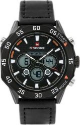 Zegarek ZEGAREK MĘSKI NAVIFORCE LANCER -DUAL TIME (zn008a). Zegarki męskie NoName, bez wzorów. Za 81.02 zł.