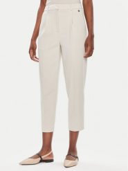 Tamaris Apparel Chinosy Comiso TAW0499 Écru Regular Fit. Spodnie materiałowe damskie Tamaris Apparel, bez wzorów, z syntetyku. Za 269.99 zł.