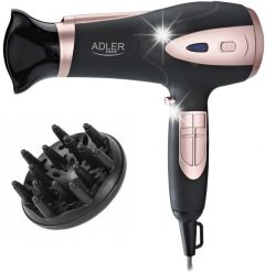 Suszarka Adler Suszarka do włosów Adler AD 2248b funkcja jonizacji dyfuzor 2400 W Czarna. Czarne suszarki do włosów Adler. Za 195.80 zł.