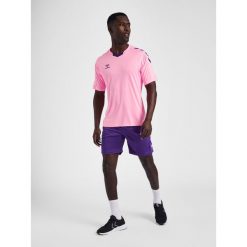 Jersey Hummel hmlhmlCORE. Czerwone koszulki sportowe męskie Hummel, m, bez wzorów, z jersey, bez ramiączek, do piłki nożnej. Za 118.50 zł.