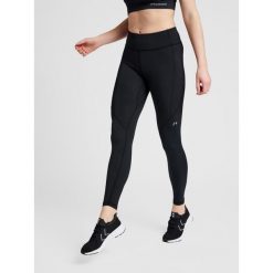 Długie legginsy damskie Newline Hw. Czarne legginsy damskie Newline, bez wzorów. Za 286.50 zł.