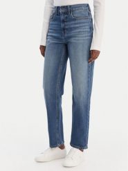 Calvin Klein Jeans Jeansy LV047E907G Niebieski Taper Fit. Niebieskie jeansy damskie Calvin Klein Jeans, bez wzorów, z bawełny. Za 409.99 zł.