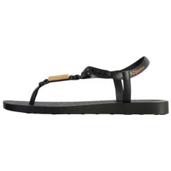 Sandały plażowe damskie Ipanema Class Fever Fem. Czarne sandały damskie Ipanema, bez wzorów, bez obcasa, bez zapięcia. Za 126.50 zł.