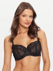 Emporio Armani Underwear Biustonosz z fiszbiną 164069 4R206 00020 Czarny. Czarne biustonosze Emporio Armani Underwear, bez wzorów, z syntetyku. Za 219.99 zł.