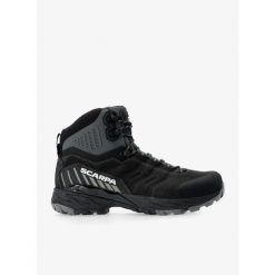 Buty trekkingowe męskie Scarpa Rush TRK GTX. Czarne buty zimowe męskie Scarpa, bez wzorów, bez obcasa, bez zapięcia. Za 692.99 zł.