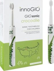 Szczoteczka InnoGio GIOSONIC CROCODILE Green. Zielone szczoteczki elektryczne InnoGio. Za 68.42 zł.